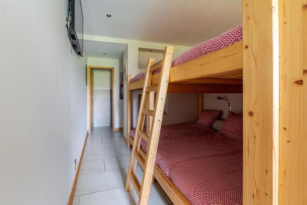 Appartement En Chalet Individuel Sauna Piscine Valmeinier Eksteriør billede