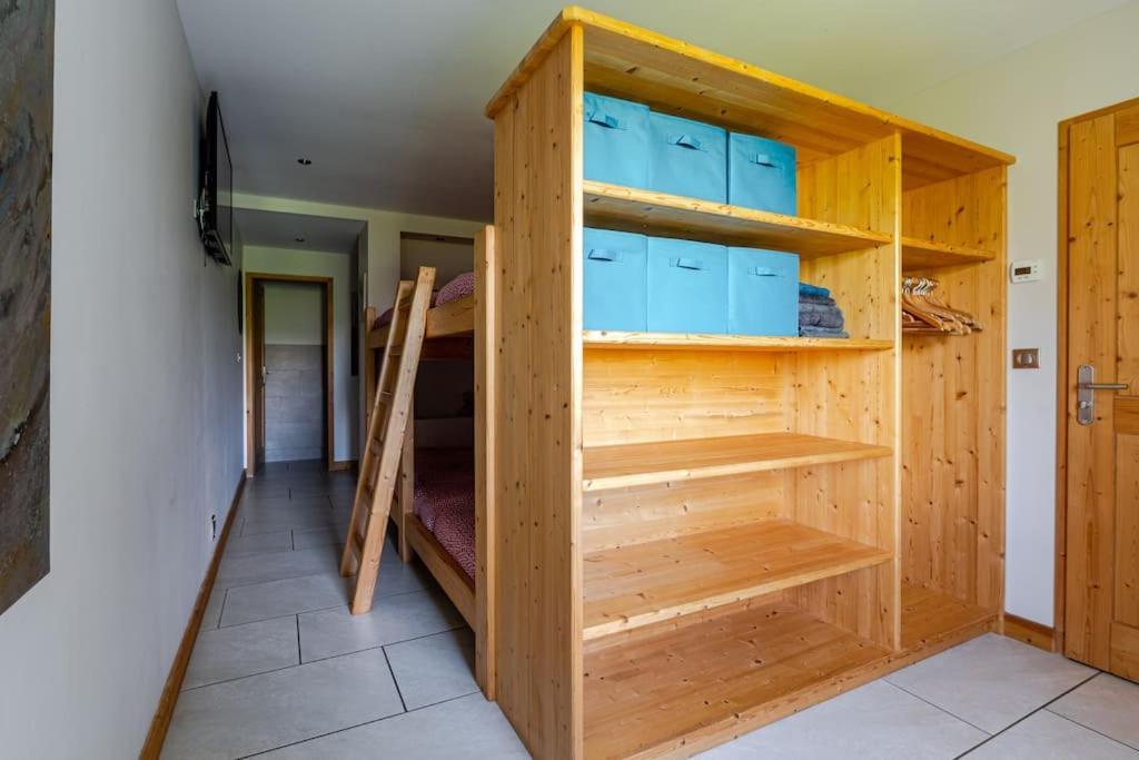 Appartement En Chalet Individuel Sauna Piscine Valmeinier Eksteriør billede