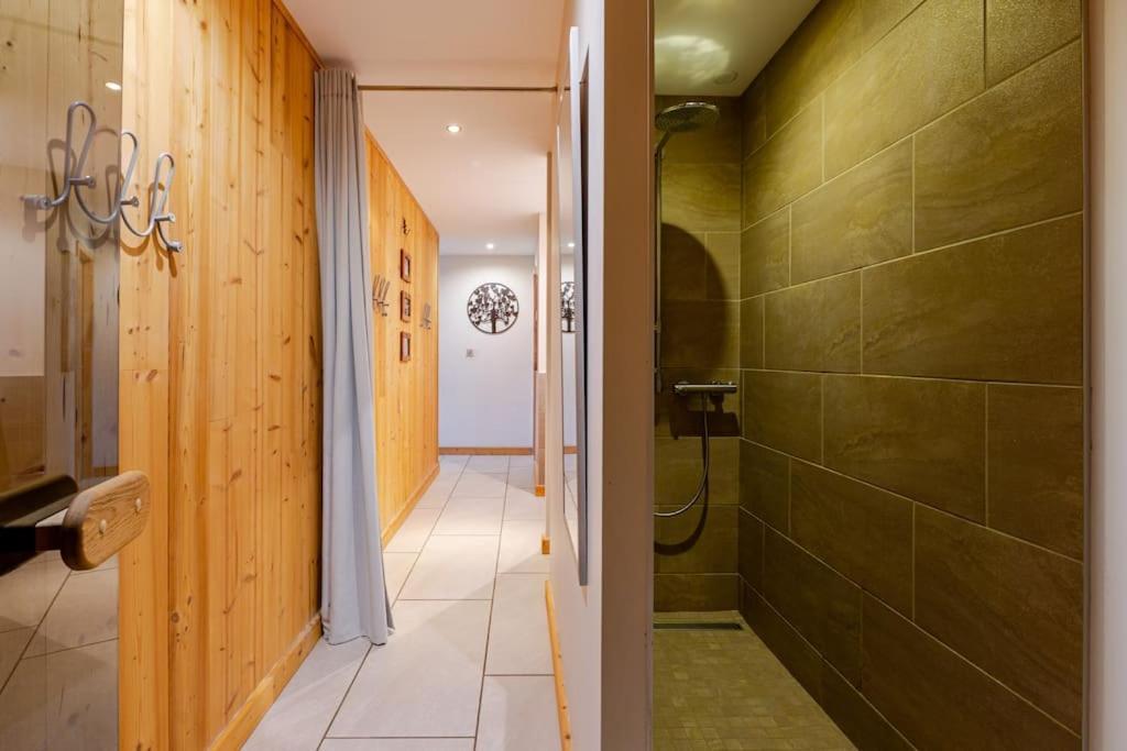 Appartement En Chalet Individuel Sauna Piscine Valmeinier Eksteriør billede