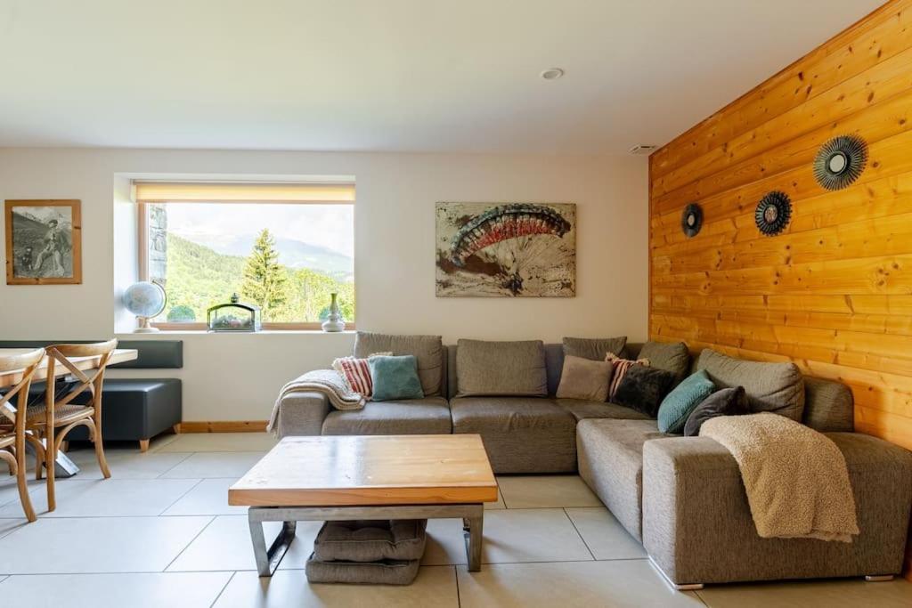 Appartement En Chalet Individuel Sauna Piscine Valmeinier Eksteriør billede