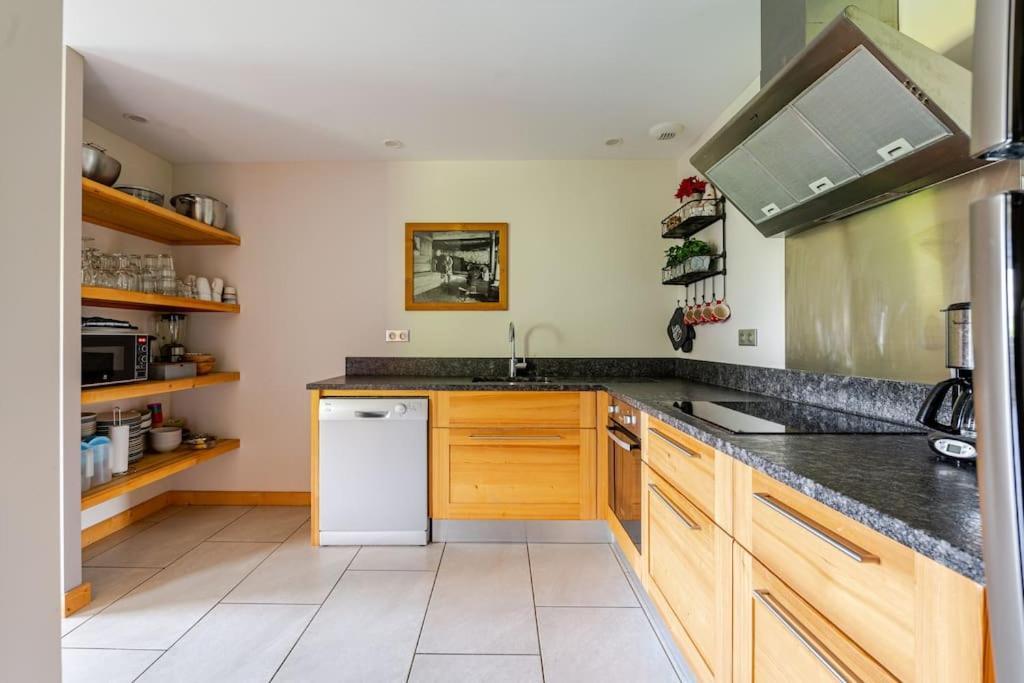 Appartement En Chalet Individuel Sauna Piscine Valmeinier Eksteriør billede