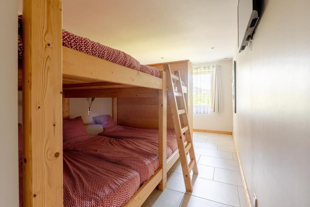 Appartement En Chalet Individuel Sauna Piscine Valmeinier Eksteriør billede