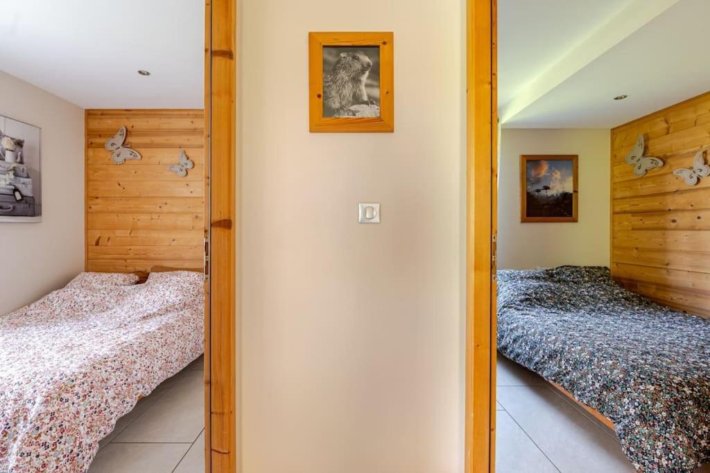 Appartement En Chalet Individuel Sauna Piscine Valmeinier Eksteriør billede