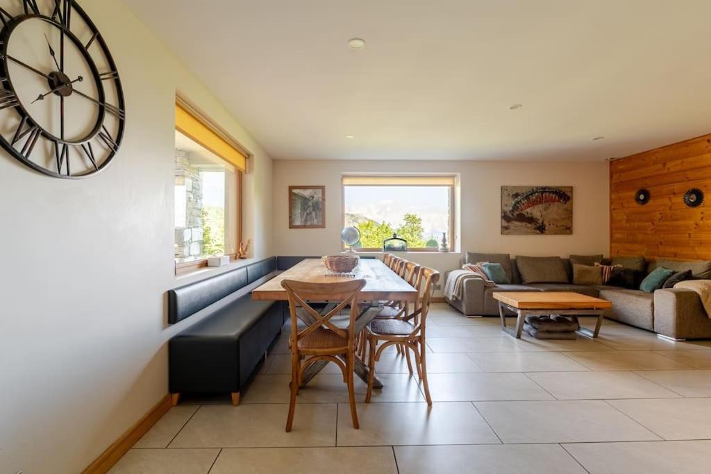 Appartement En Chalet Individuel Sauna Piscine Valmeinier Eksteriør billede