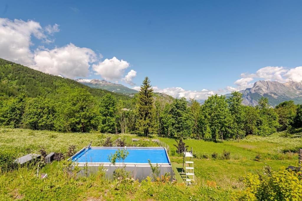 Appartement En Chalet Individuel Sauna Piscine Valmeinier Eksteriør billede